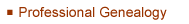 Professional Genealogy