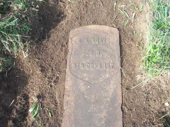 Civil War Veteran, D.K. Burns
