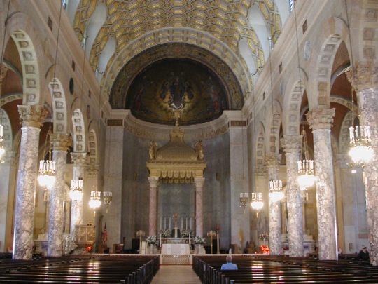 Waterbury CT Immaculate Conception Church Interior