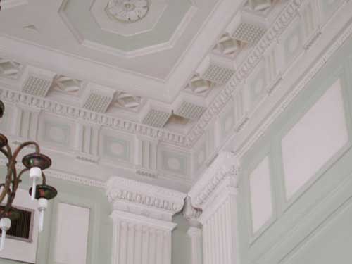 Waterbury City Hall, Council Chamber Ceiling Details